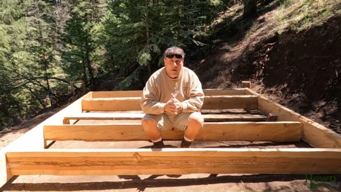 Back at Hewn Hill & Getting Ready for Floors…Chainsaw Cabin Day 19