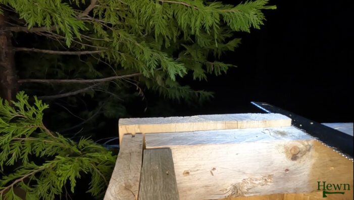 Finally, Back at Work on Chainsaw Cabin!  40 Days & 40 Nights on Chainsaw Cabin Tiny Home Day Nine!