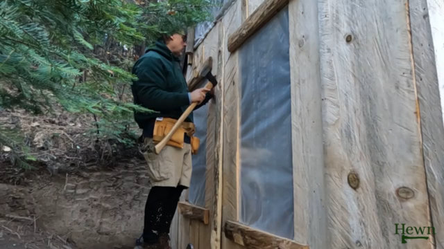 Battening Down the Chainsaw Cabin as Winter Closes In