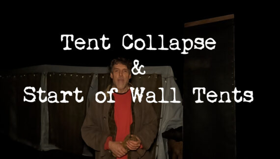 Hewn Woodshed Tent Collapse Spurs Start of Panelized Wall Tent Project