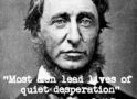 A Bit of Wisdom from Henry David Thoreau