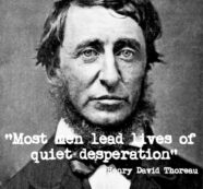 A Bit of Wisdom from Henry David Thoreau
