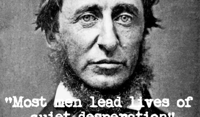 A Bit of Wisdom from Henry David Thoreau