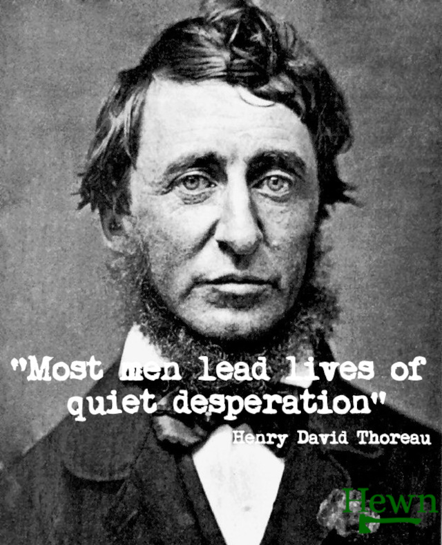 A Bit of Wisdom from Henry David Thoreau A Bit of Wisdom from Henry David Thoreau