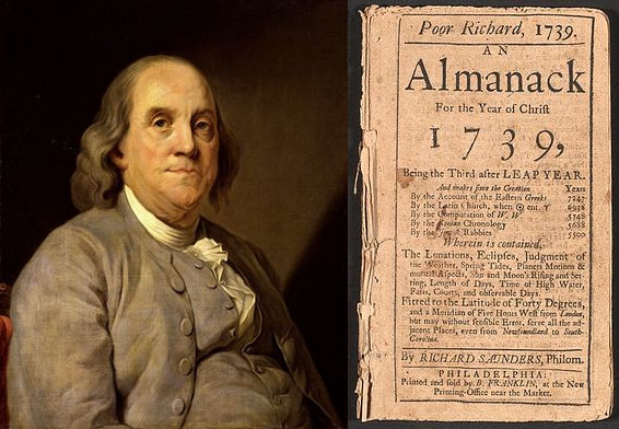 A Bit of Wisdom from the 1748 Poor Richard’s Almanac (American Dream Origins Series)